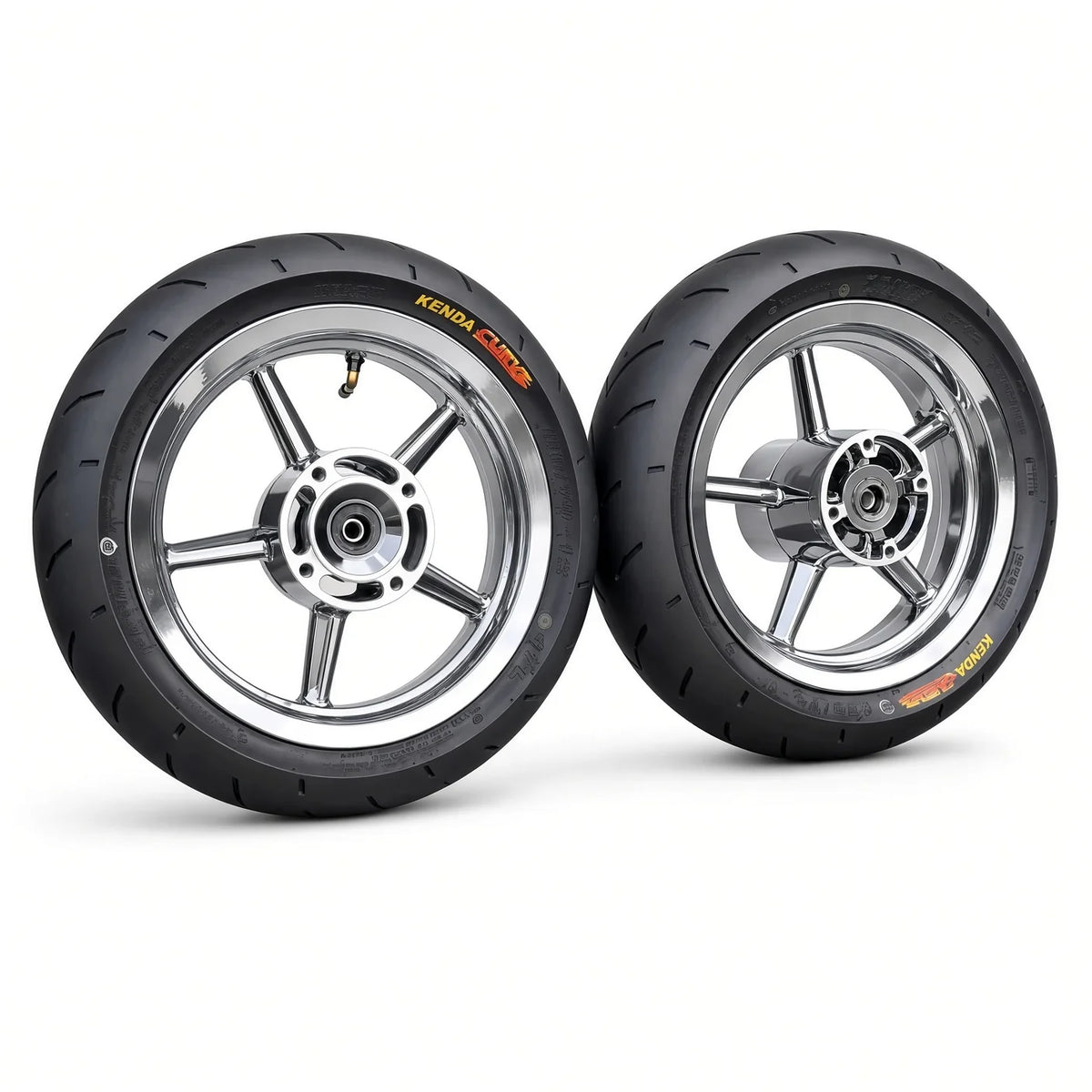 12" Mino Moto Wheels CHROME