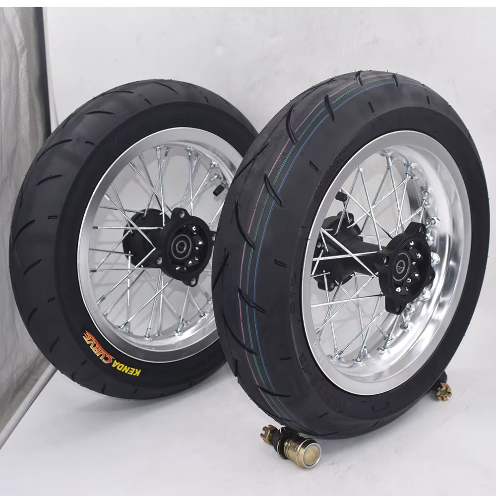 12" Mino Moto Wheels CHROME
